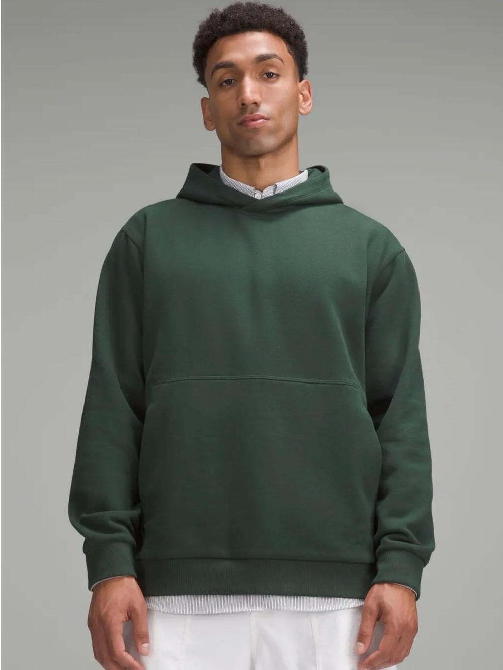 Lululemon Men’s Steady State Pullover Hoodie - Legacy Green (Europe Edition)
